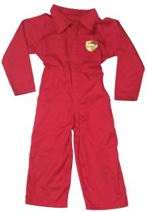 Kids Costumes to Hire - Fireman Boilersuit - 10 years